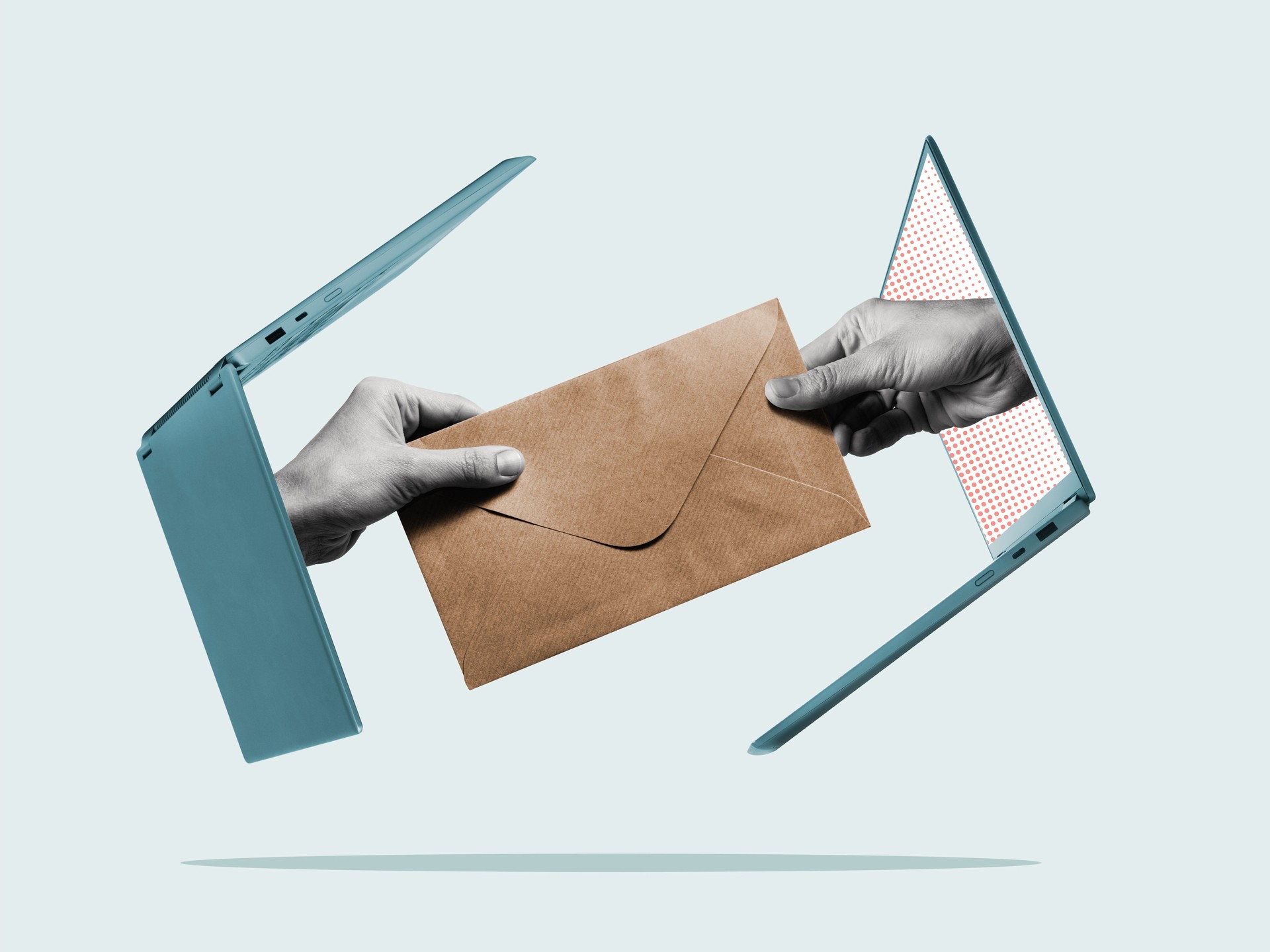 Online communication. Concept.